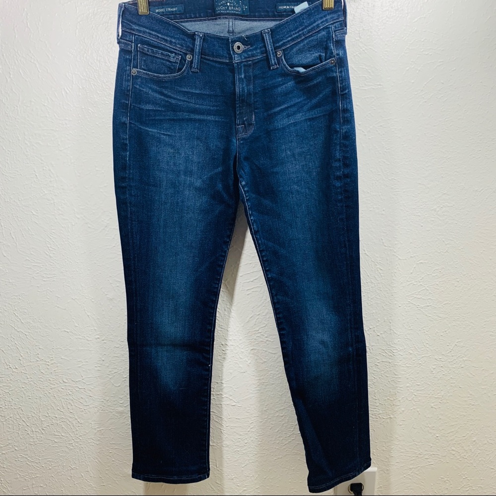 SOLD Lucky Brand Bootcut Jeans in Brooke 4/27 Dark - Picture 3 of 8